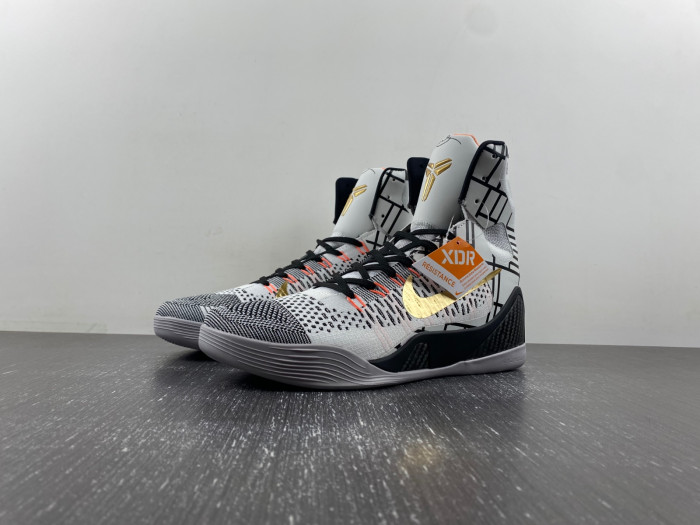 nike kobe 9 elite gold fundamentals 641714-100
