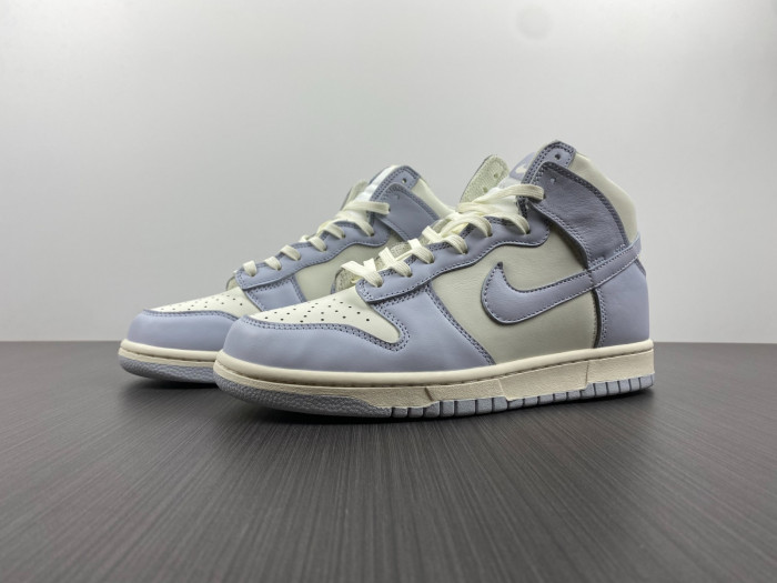 nike dunk high sail football grey (w) dd1869-102